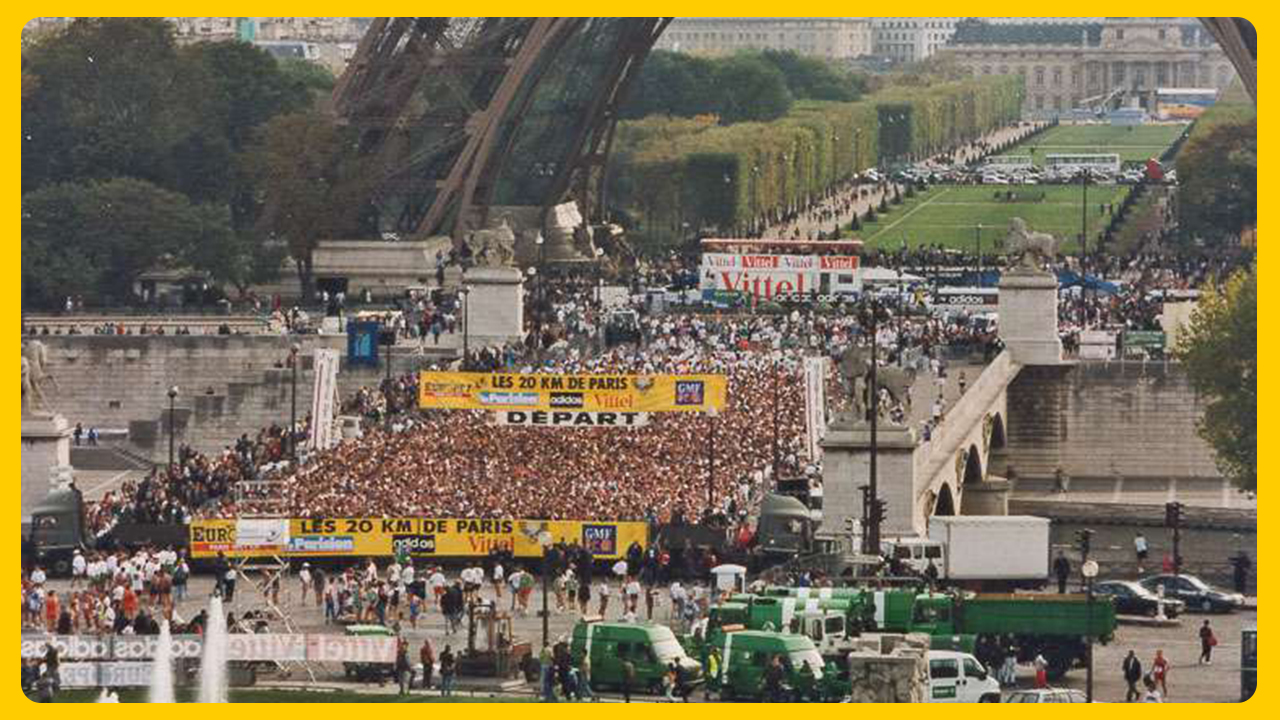 20km Parijs Recreanten Jubileum Weekend foto van parijs